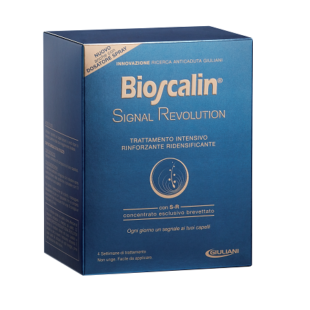 BIOSCALIN SIGNAL REVOLUTION TRATTAMENTO INTENSIVO RINFORZANTE RIDENSIFICANTE LOZIONE 100 ML - Angeli Pharm