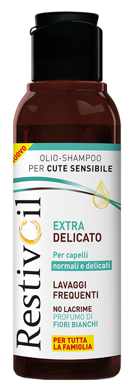 RESTIVOIL EXTRA DELICATO PER CAPELLI NORMALI E DELICATI LAVAGGI FREQUENTI 100 ML - Angeli Pharm