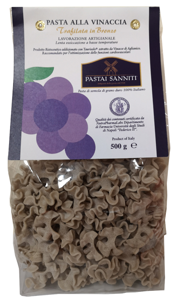 PASTA VINACCIA TAURISOLO FORMATO PANTACCE 500 G - Angeli Pharm