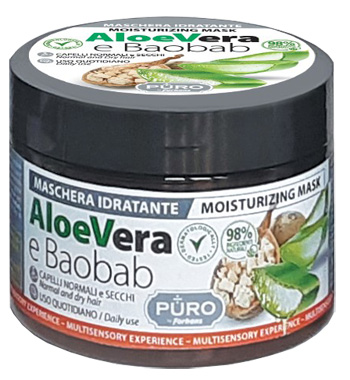 PURO MASCHERA ALOE E BAOBAB 250 ML - Angeli Pharm