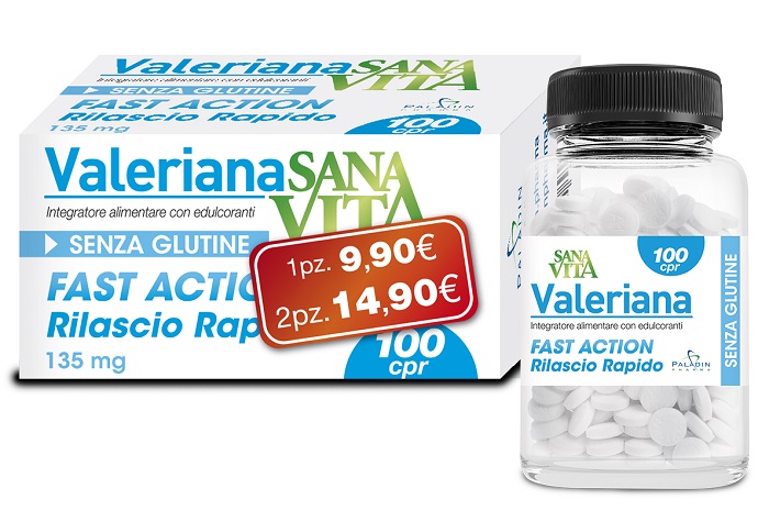 SANAVITA VALERIANA 100 COMPRESSE - Angeli Pharm