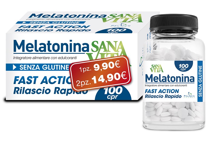 SANAVITA MELATONINA 100 COMPRESSE - Angeli Pharm