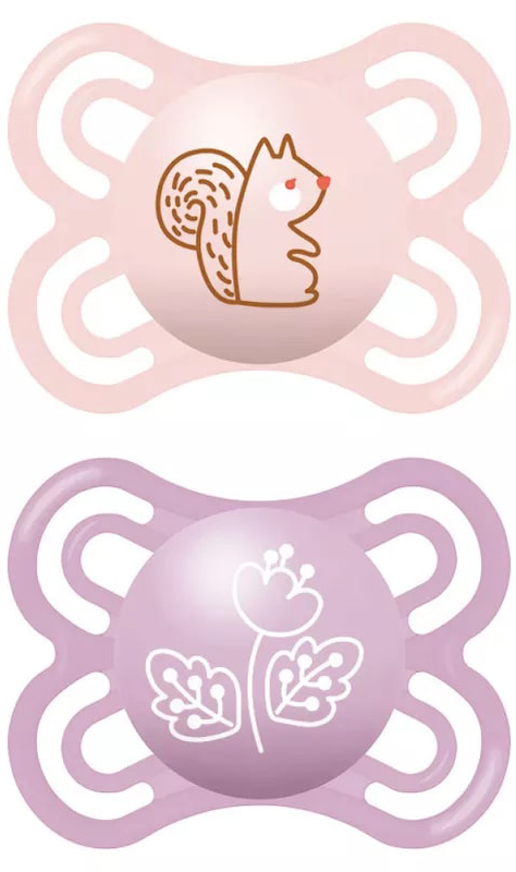 MAM SUCCHIETTO PERFECT 2-6 MESI SILICONE SINGLE BOX FEMMINA - Angeli Pharm