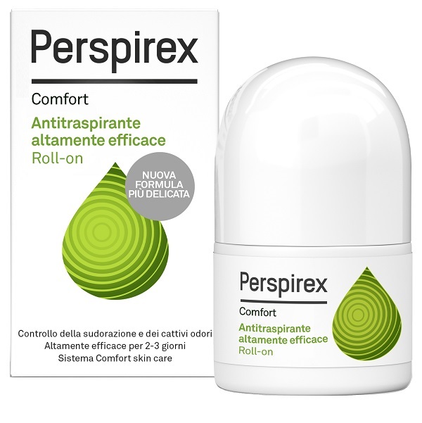 PERSPIREX COMFORT ANTITRASPIRANTE ROLL-ON NUOVA FORMULA 20 ML - Angeli Pharm