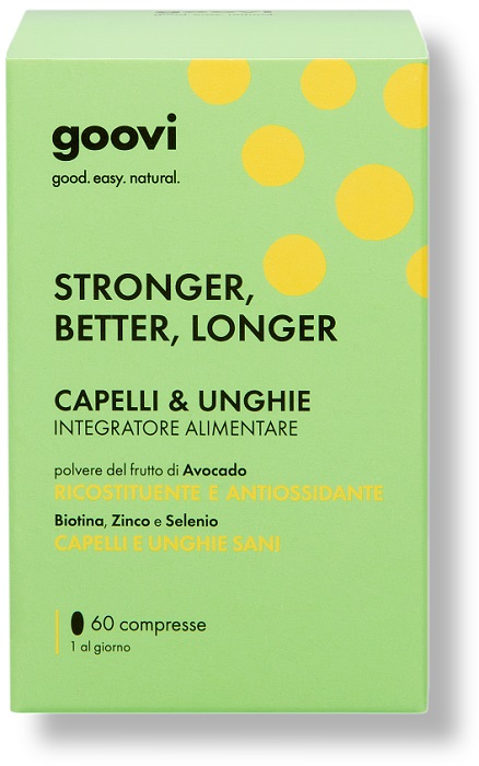 GOOVI CAPELLI&UNGHIE 60 COMPRESSE - Angeli Pharm