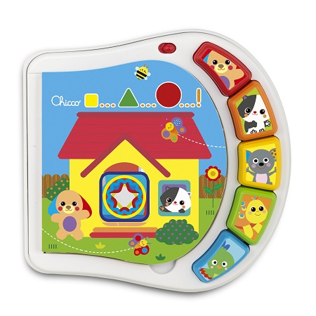 CHICCO GIOCO BS LIBRO ANIMALI DELLA CASA - Angeli Pharm