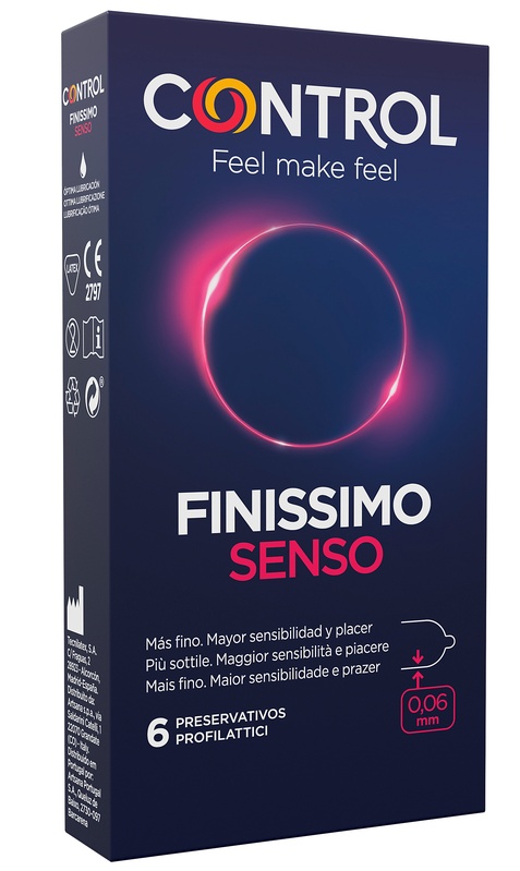CONTROL FINISSIMO SENSO 6 PEZZI - Angeli Pharm