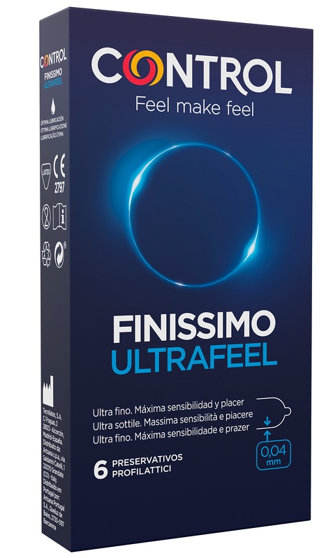 CONTROL FINISSIMO ULTRAFEEL6 PEZZI - Angeli Pharm