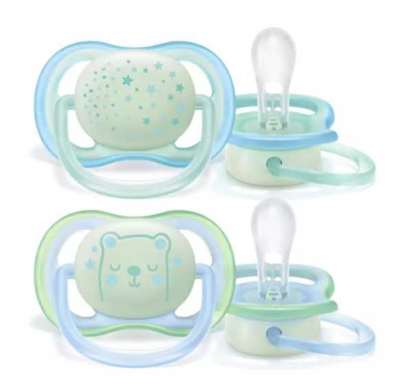 AVENT SUCCHIETTO ULTRA AIR NIGHT 0-6 MESI 2 PEZZI - Angeli Pharm