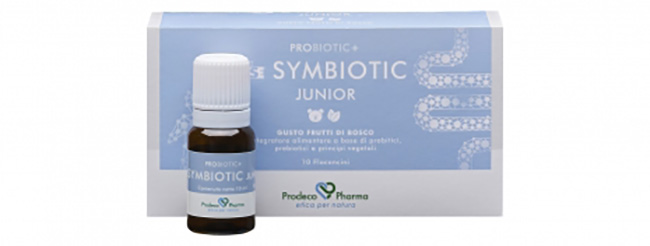 PROBIOTIC+ GSE SYMBYOTIC JUNIOR FRUTTI DI BOSCO 10 FLACONCINI - Angeli Pharm