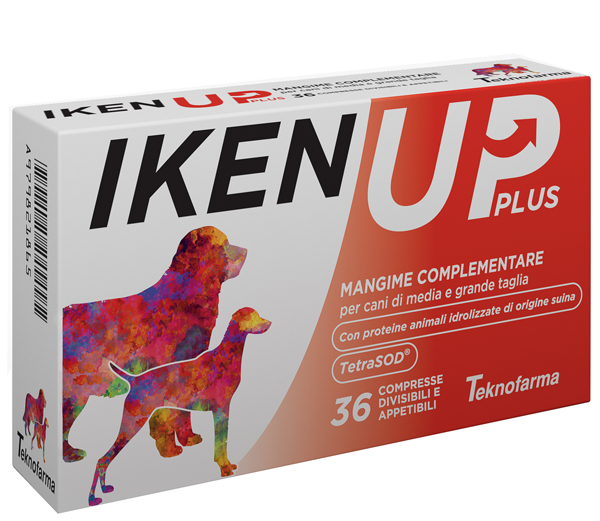 IKEN UP PLUS CANI MEDIA GRANDE TAGLIA SCATOLA 36 COMPRESSE - Angeli Pharm
