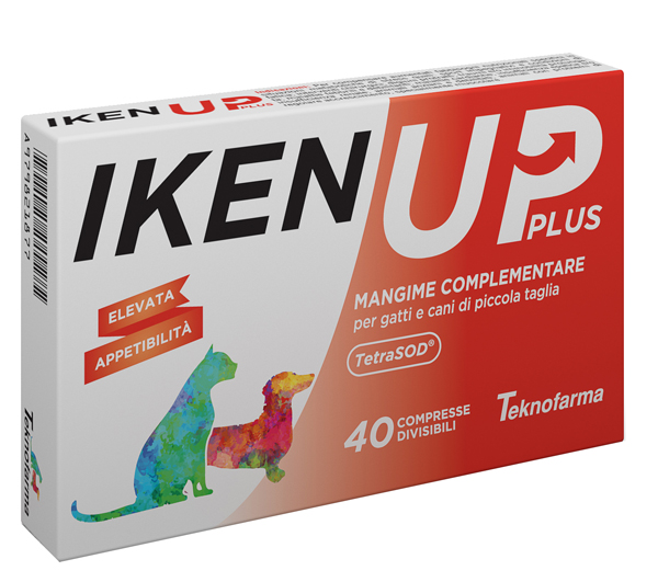 IKEN UP PLUS CANI GATTI PICCOLA TAGLIA SCATOLA 40 COMPRESSE - Angeli Pharm