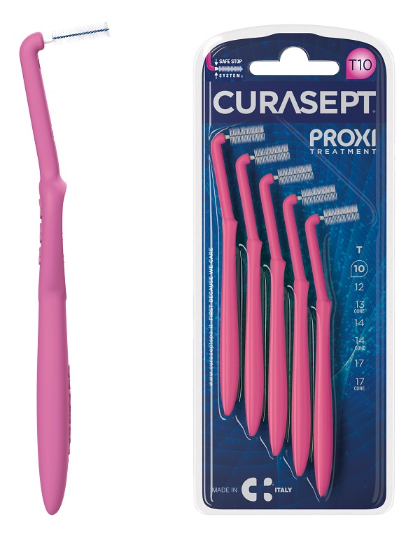 CURASEPT PROXI ANGLE T10 FUXIA 5 PEZZI - Angeli Pharm