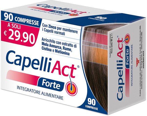 CAPELLI ACT FORTE 90 COMPRESSE - Angeli Pharm