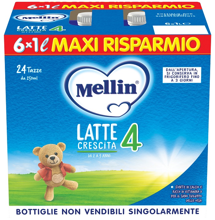MELLIN 4 LATTE 6X1000 ML - Angeli Pharm