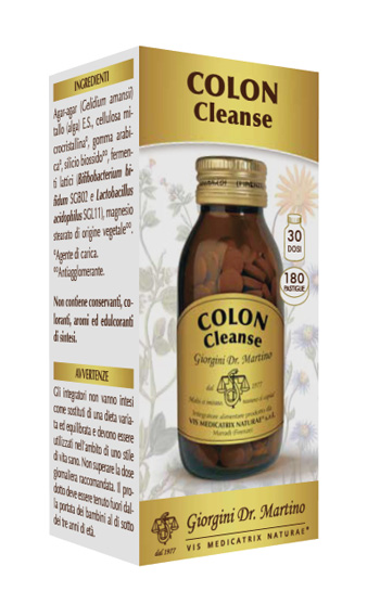 COLON CLEANSE 180 PASTIGLIE - Angeli Pharm