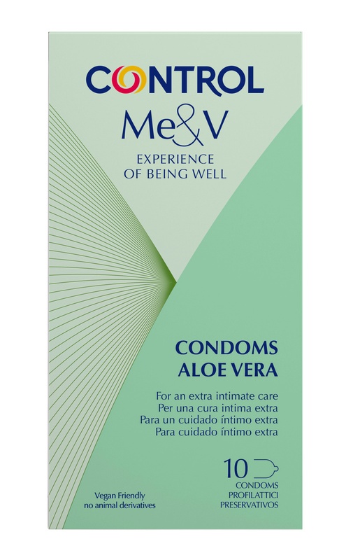 CONTROL ME&V CONDOMS ALOE VERA 10 PEZZI - Angeli Pharm