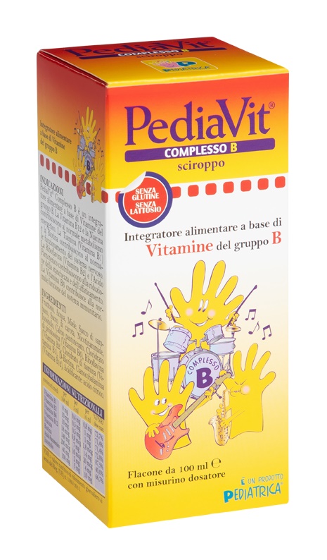 PEDIAVIT COMPLESSO B SCIROPPO 100 ML - Angeli Pharm
