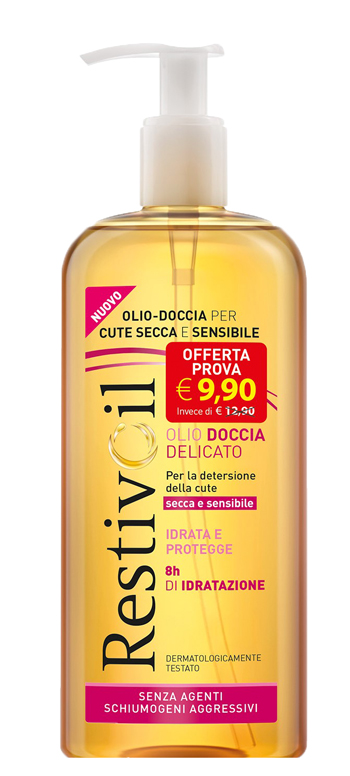 RESTIVOIL OLIO DOCCIA DELICATO 400 ML TAGLIO PREZZO - Angeli Pharm
