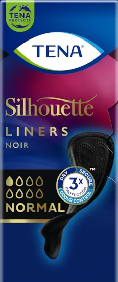 PROTEGGI SLIP NERO INCONTINENZA LEGGERA TENA SILHOUETTE NOIR NORMAL 26 PEZZI - Angeli Pharm