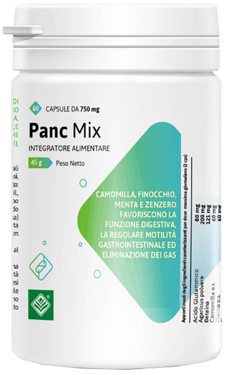 PANC MIX 60 CAPSULE DA 750 MG - Angeli Pharm