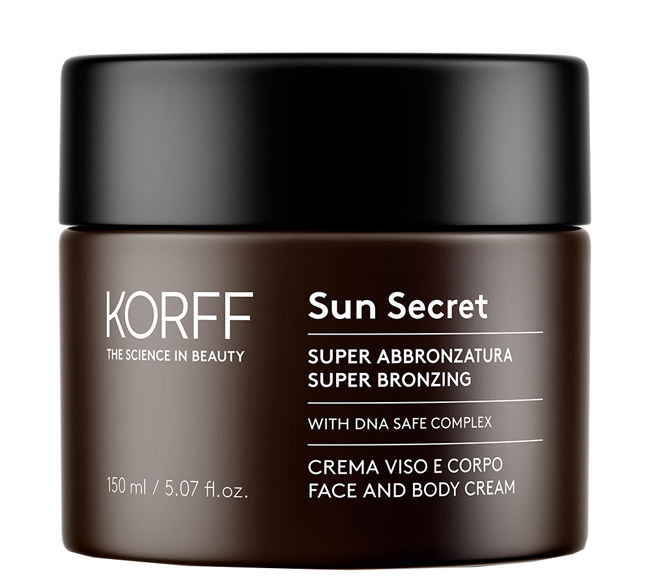 KORFF SUN SECRET CREMA SUPERABBRONZANTE 150 ML - Angeli Pharm