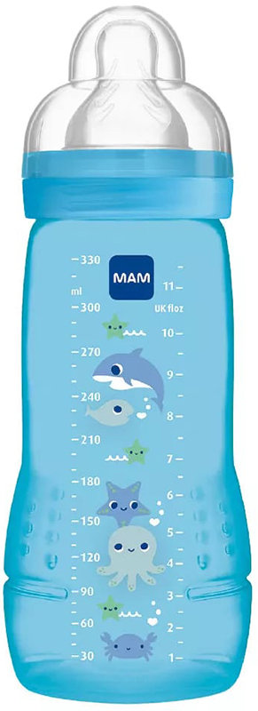 MAM EASY ACTIVE BIBERON 4+ 330 ML TETTARELLA 3 MASCHIO - Angeli Pharm