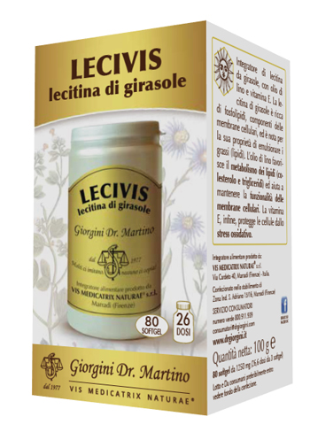 LECIVIS 100 G 80 SOFTGEL - Angeli Pharm