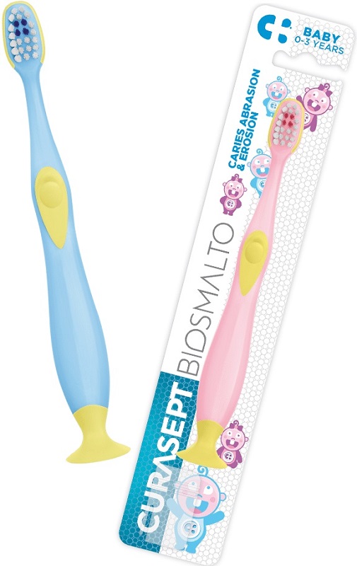 CURASEPT SPAZZOLINO BIOSMALTO BABY 0-3 ANNI - Angeli Pharm