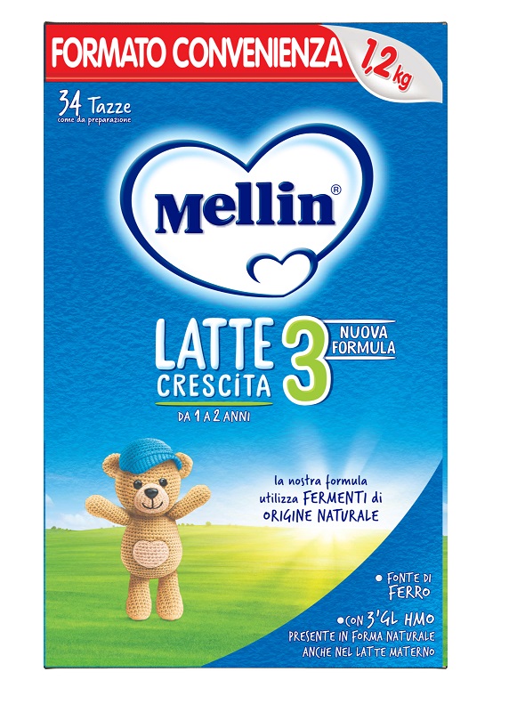 MELLIN LATTE CRESCITA 3 1,2 KG - Angeli Pharm