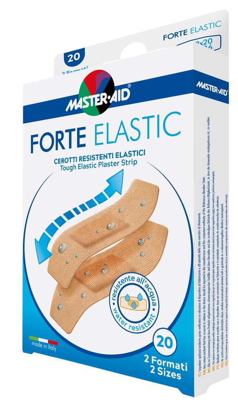 CEROTTO MASTER-AID ELASTIC 20 PEZZI 2 FORMATI - Angeli Pharm
