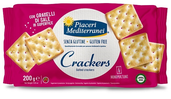 PIACERI MEDITERRANEI CRACKERS 200 G - Angeli Pharm