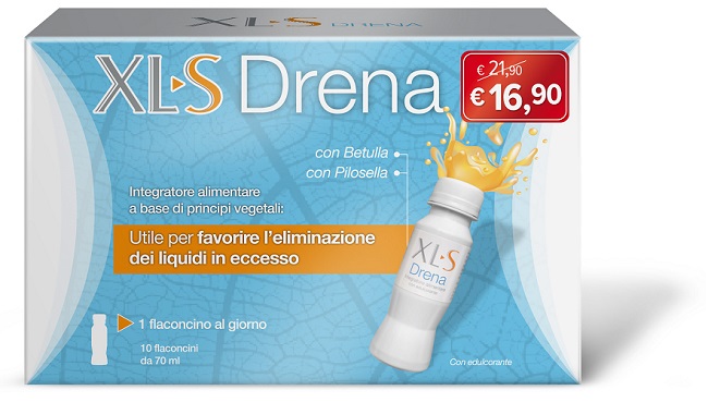 XLS DRENA TAGLIO PREZZO 10 FLACONCINI 70 ML - Angeli Pharm