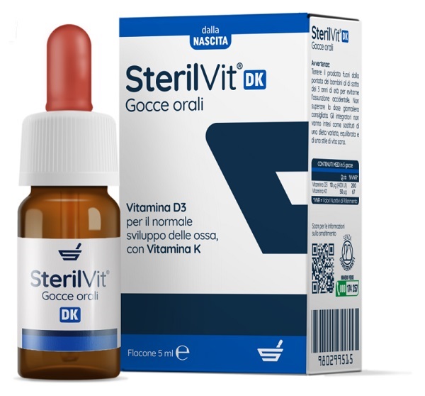 STERILVIT DK GOCCE 5 ML - Angeli Pharm