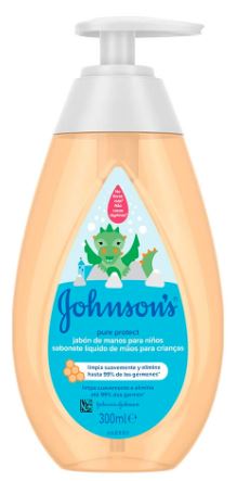 JOHNSONS BABY PURE PROTECT SAPONE MANI BAMBINI 300 ML - Angeli Pharm