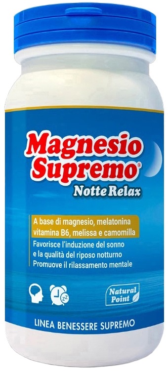 MAGNESIO SUPREMO NOTTE RELAX 150 G - Angeli Pharm
