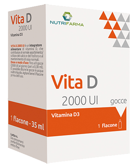 VITA D 2000UI GOCCE 35 ML - Angeli Pharm