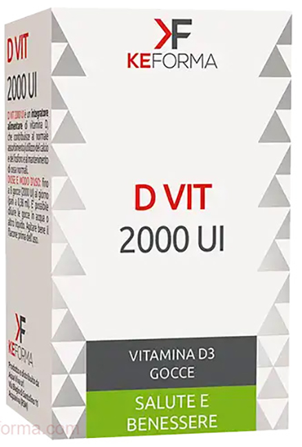 D VIT 2000UI GOCCE 35 ML - Angeli Pharm