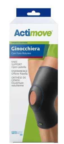 ACTIMOVE SPORTS EDITION GINOCCHIERA CON FORO ROTULEO L - Angeli Pharm