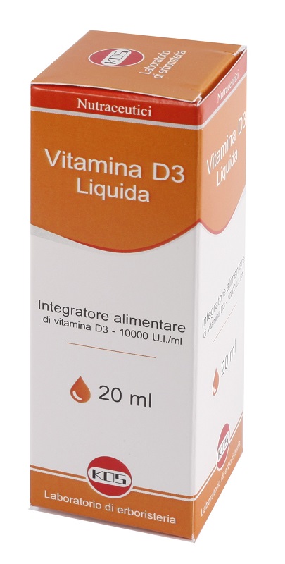 VITAMINA D LIQUIDA 20 ML 10000UI/ML - Angeli Pharm