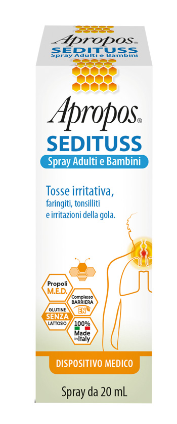APROPOS SEDITUSS SPRAY ADULTI/BAMBINI 20 ML - Angeli Pharm