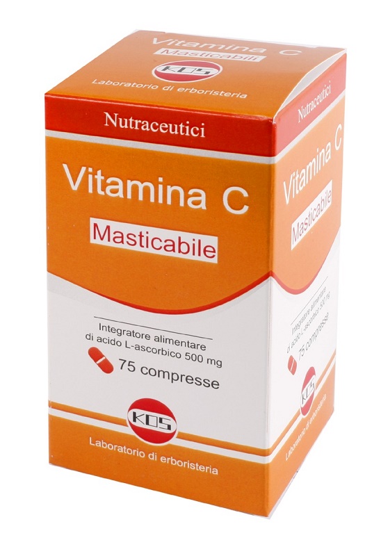 VITAMINA C MASTICABILE 75 COMPRESSE - Angeli Pharm