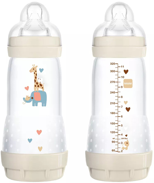 MAM BIBERON EASY START 320 ML 4+ TETTARELLA 3 NEUTRO - Angeli Pharm