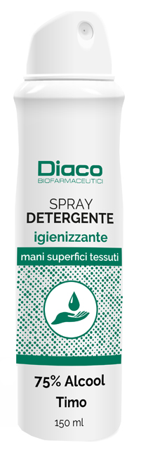 SPRAY DETERGENTE IGIENIZZANTE MANI E SUPERFICI SPRAY 150 ML - Angeli Pharm