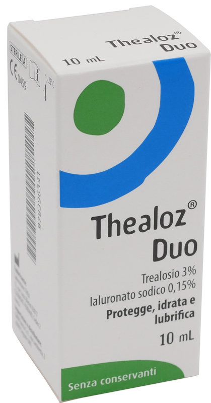SOLUZIONE OCULARE THEALOZ DUO 10 ML - Angeli Pharm