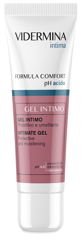 VIDERMINA INTIMA FORMULA COMFORT PH ACIDO GEL INTIMO PROTETTIVO E UMETTANTE NUOVA FORMULA 30 ML - Angeli Pharm