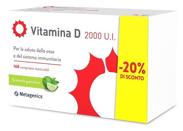 VITAMINA D2000 UI 168 PROMO-20% - Angeli Pharm