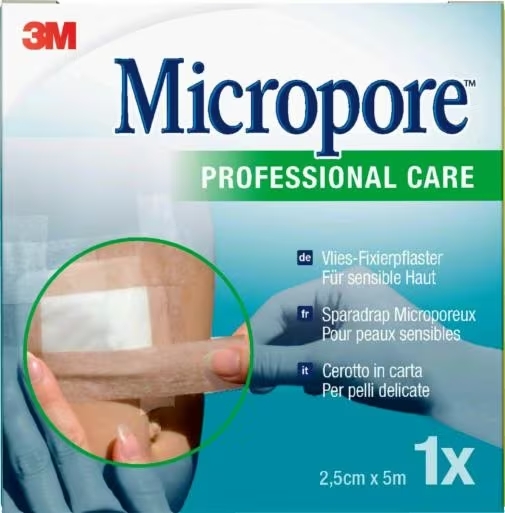 CEROTTO IN CARTA MICROPORE SURGICAL TAPE M5X25MM DISPENSER - Angeli Pharm
