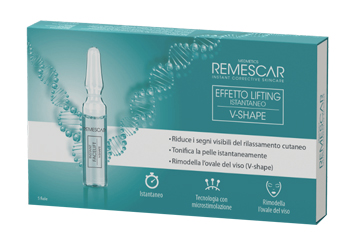 REMESCAR EFFETTO LIFTING ISTANTANEO V-SHAPE 5 FIALE X 2 ML - Angeli Pharm