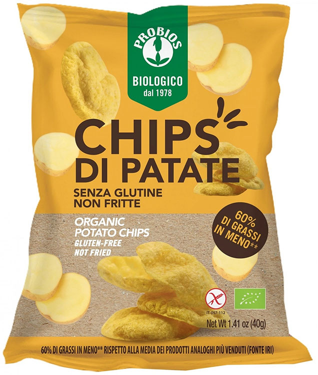 PROBIOS CHIPS PATATE 40 G - Angeli Pharm